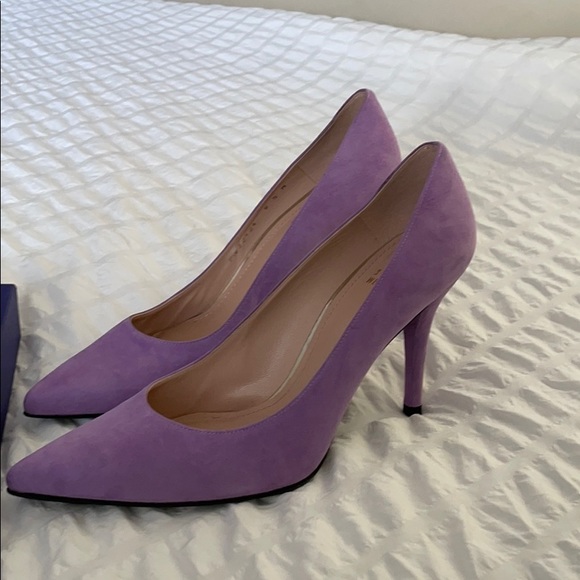 Stuart Weitzman Suede Heels - Picture 3 of 5